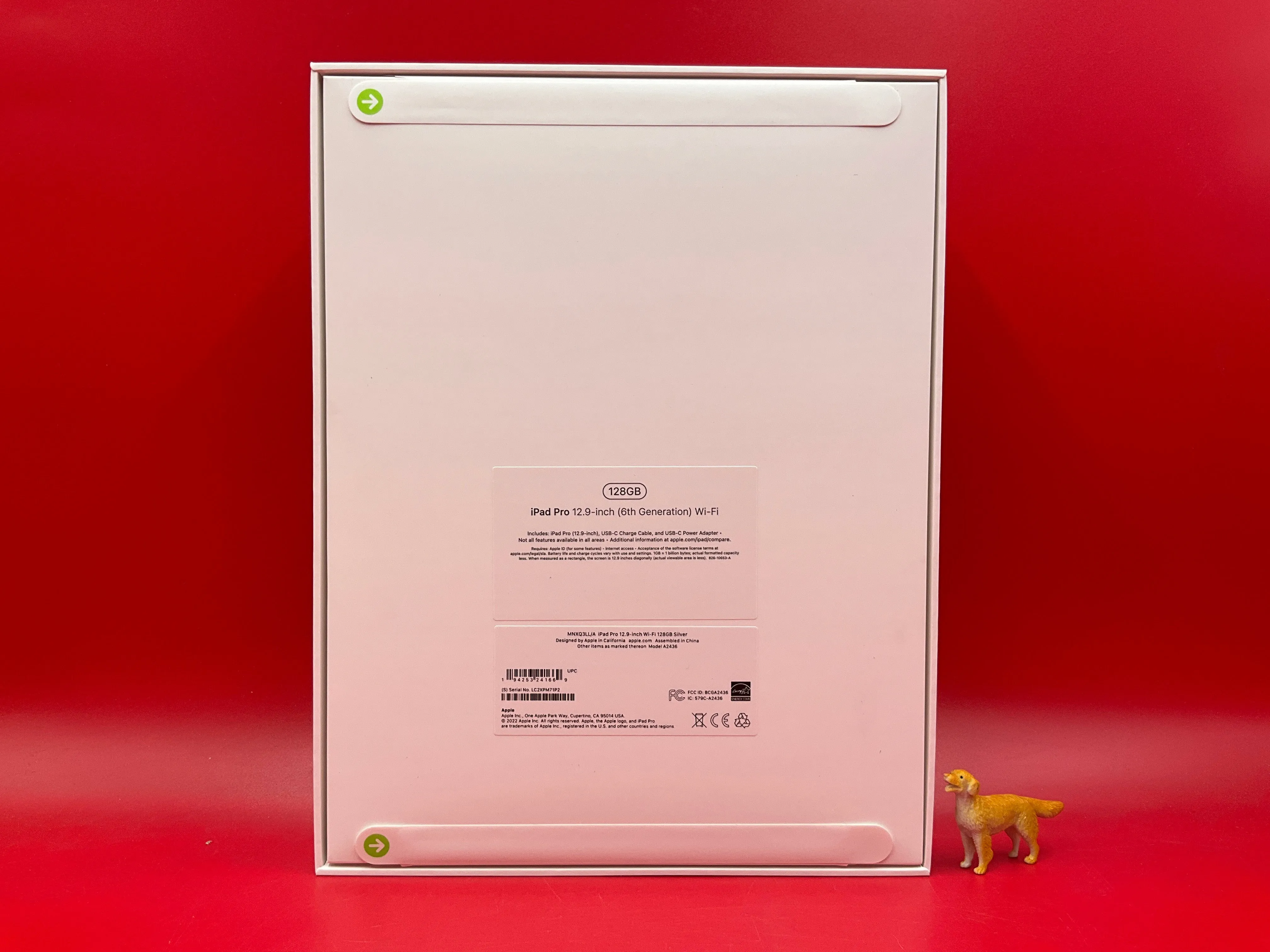 ♥ New, Factory Sealed - iPad Pro M2 128GB/12.9 Silver (2022) MNXQ3LL/A