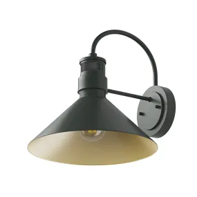 1-Light Cone Shade Waterproof Wall Sconces Outdoor Lights