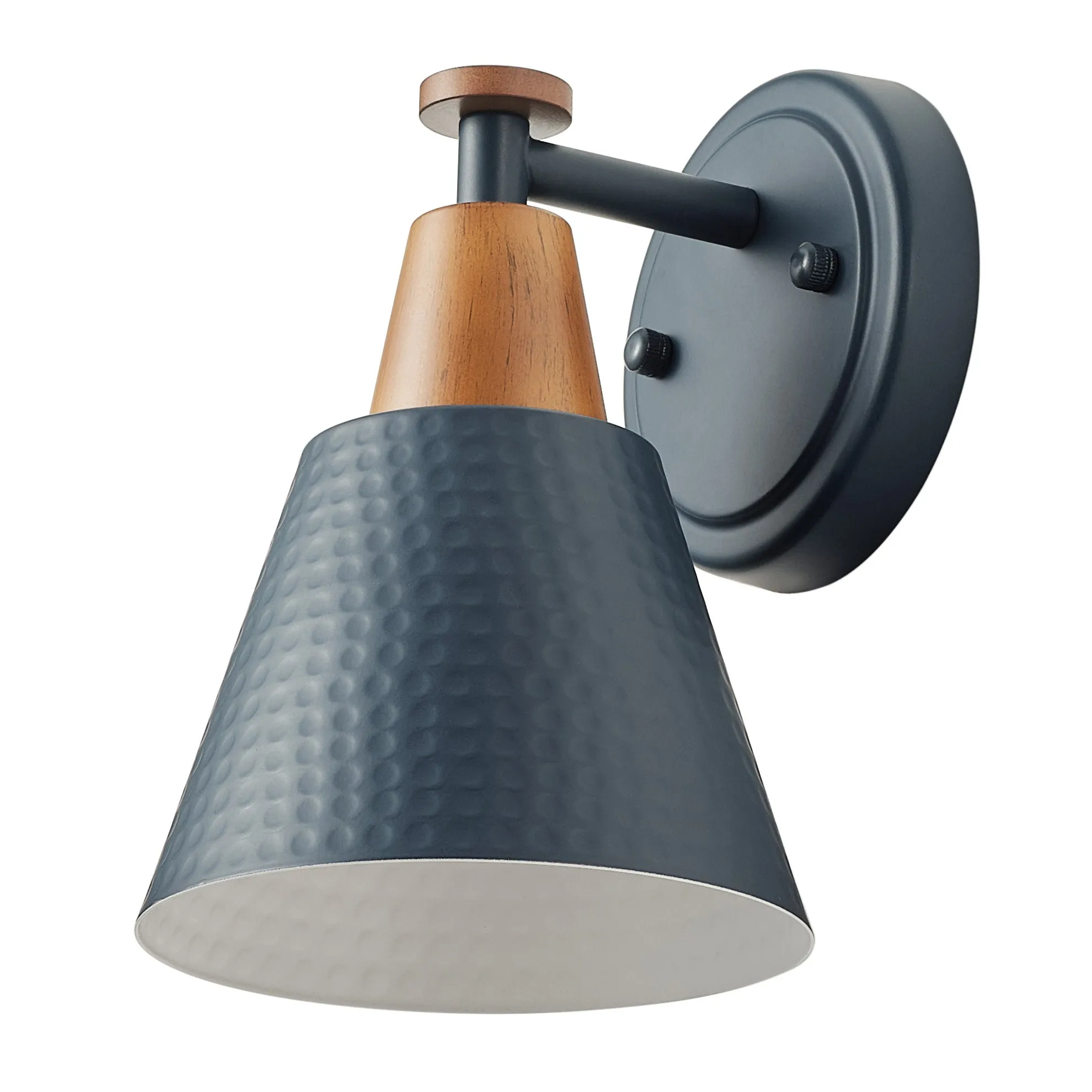 1-Light Conical Polka Dot Design Wall Sconces