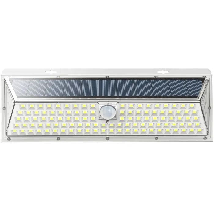 1000 Lumens Solar Powered LED Security Light - White