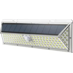 1000 Lumens Solar Powered LED Security Light - White