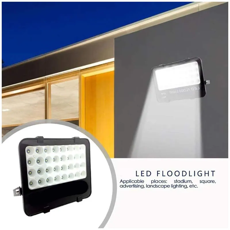 100W Led Solar Powered Floodlight