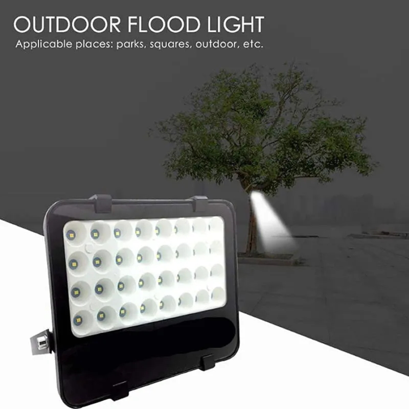 100W Led Solar Powered Floodlight