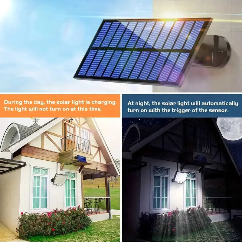 106 LED Security Lamp Dusk To Dawn 270° Wide Angle Outdoor Lighting
