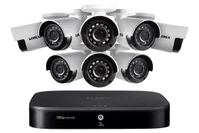 1080p HD 16-Channel Security System with Eight 1080p HD Outdoor Cameras, Advanced Motion Detection and Smart Home Voice Control