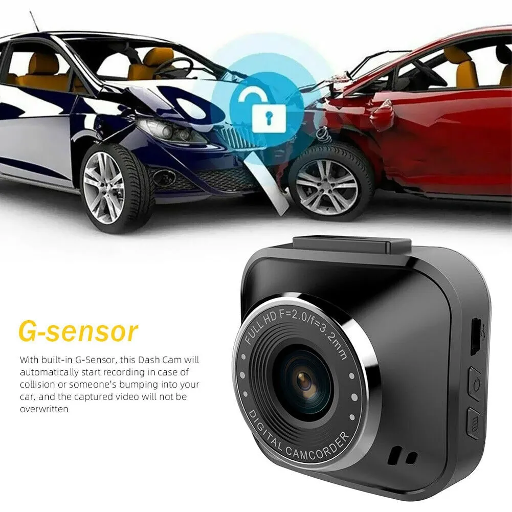 1080P HD Wifi Car Dash Cam DVR Camera 2 Inch Ips Screen Driving