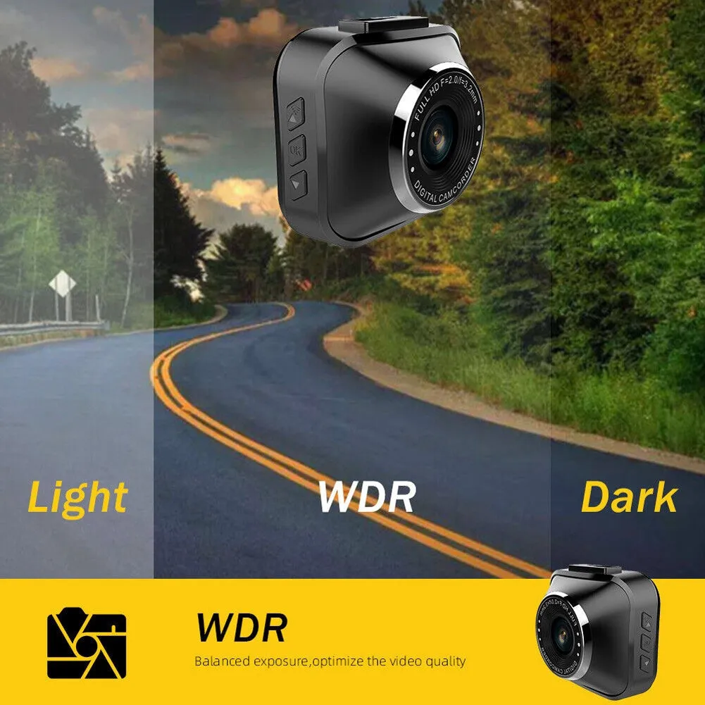 1080P HD Wifi Car Dash Cam DVR Camera 2 Inch Ips Screen Driving