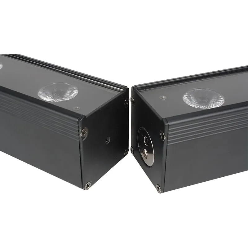 (2) Linear floodlights American DJ UB 9H 41 75" with protective carrying case (2) American DJ UB 9H 41 . 75" Linear Wash Lights with Protective Carrying Case
