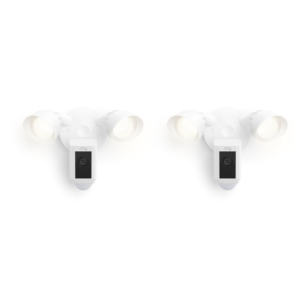 2-Pack Floodlight Cam Wired Plus