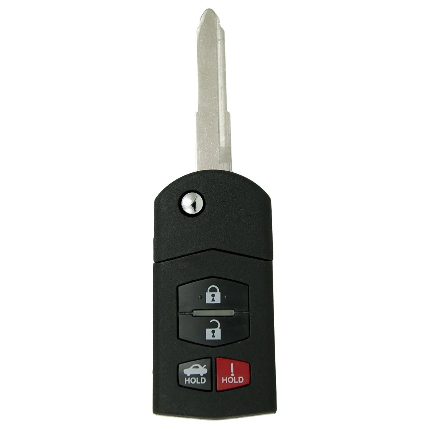 2005-2008 Mazda 6 / 4-Button Remote w/ Key Head - FCC: KPU41788