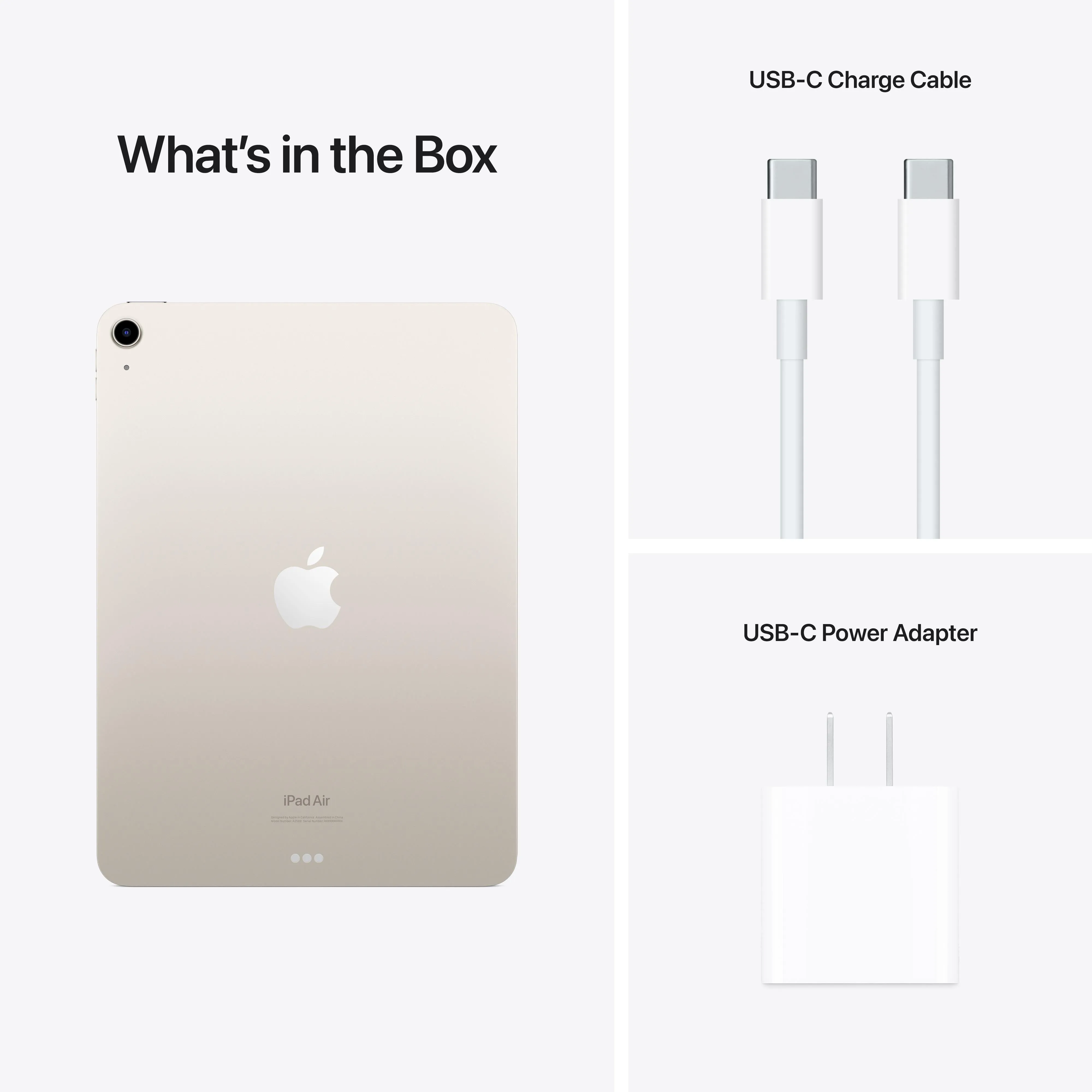 2022 iPad Air Wi-Fi 256GB - Starlight (5th generation)