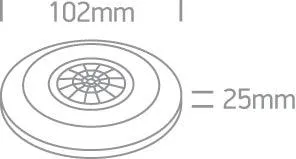 22004 IR CEILING MOTION SENSOR 300W 230V