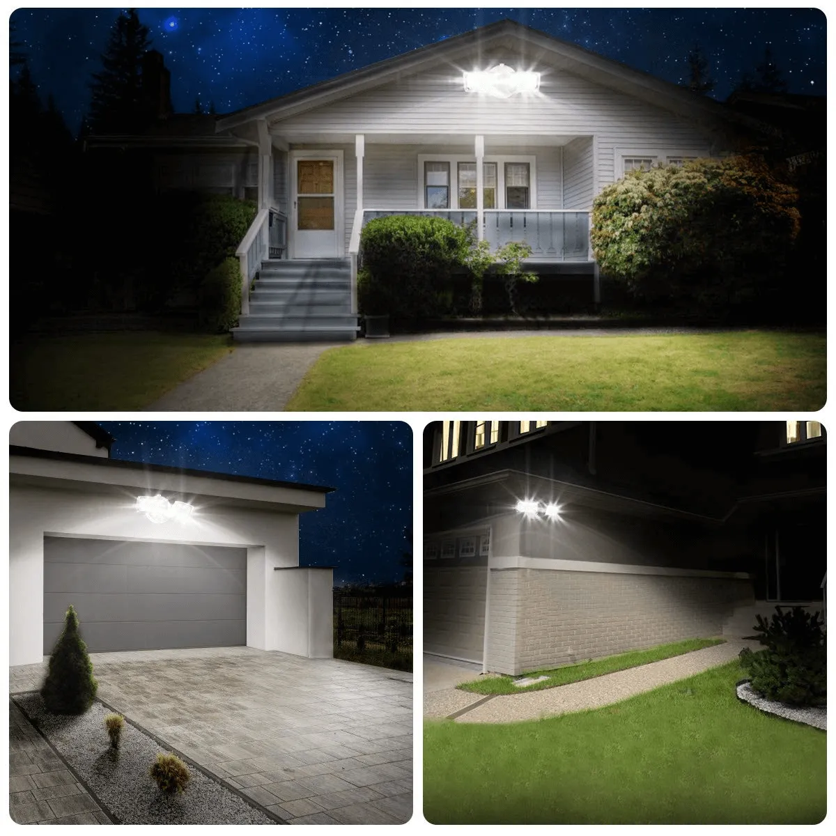 3000LM LED Flood Light Outdoor Switch Controlled 28W 5500K