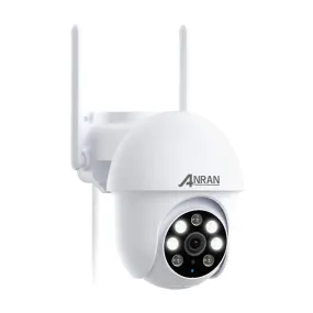 360° View Wireless Outdoor CCTV Camera With Night Vision, 2-Way Audio, Motion Detection