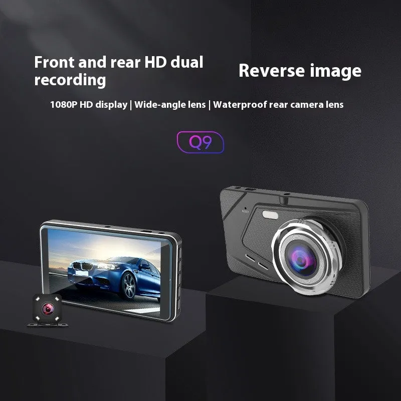 4-inch Exterior Dashcam Dual Lens