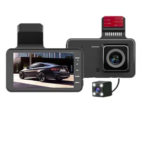 4-inch Large Screen Driving Recorder Hd 1080p Front And Rear Dual