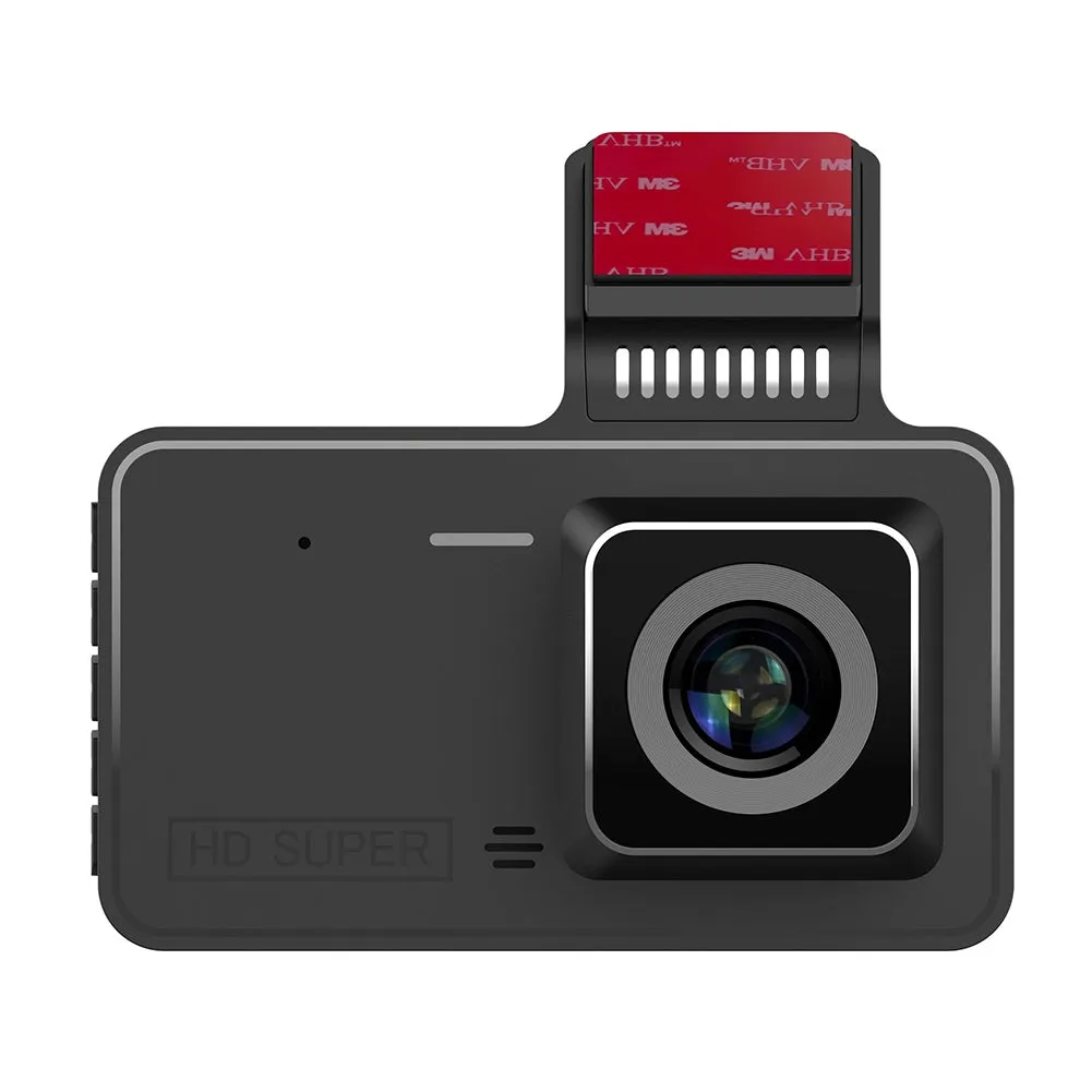 4-inch Large Screen Driving Recorder Hd 1080p Front And Rear Dual