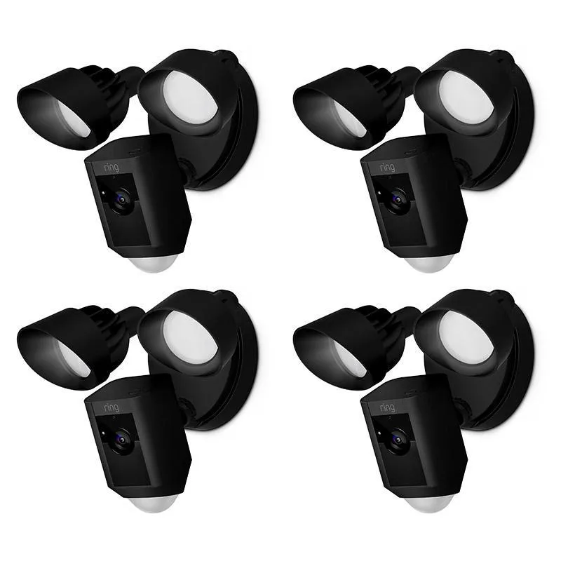 4-Pack Floodlight Cams