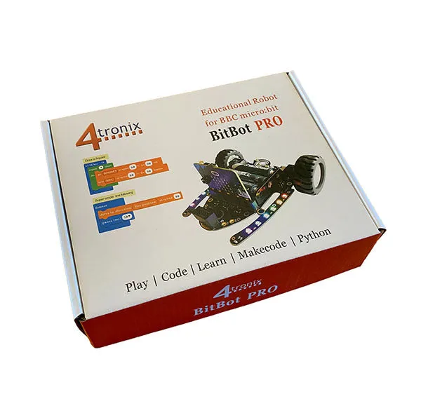 4tronix Bit:Bot Pro Robot for BBC micro:bit