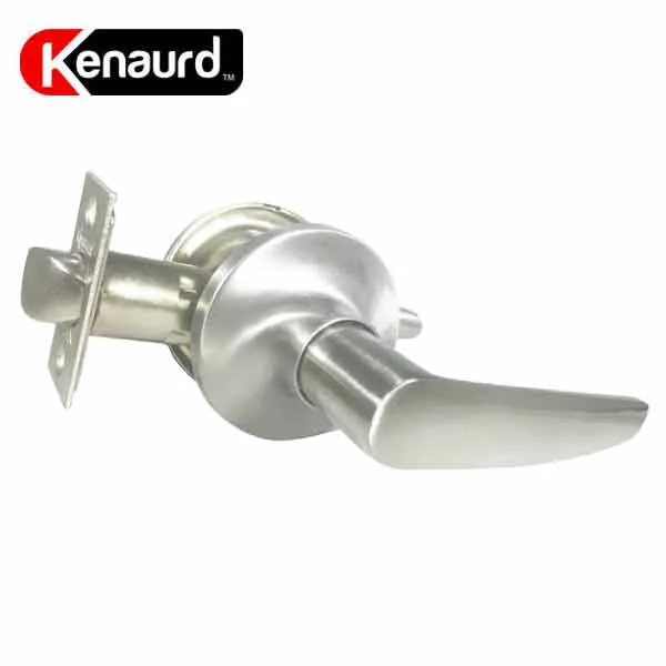 5 x Premium Design #2 Passage Lever Set - Grade 3 - Satin Nickel (Pack of 5)