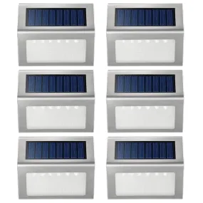 6-Pack: Solar Step Lights