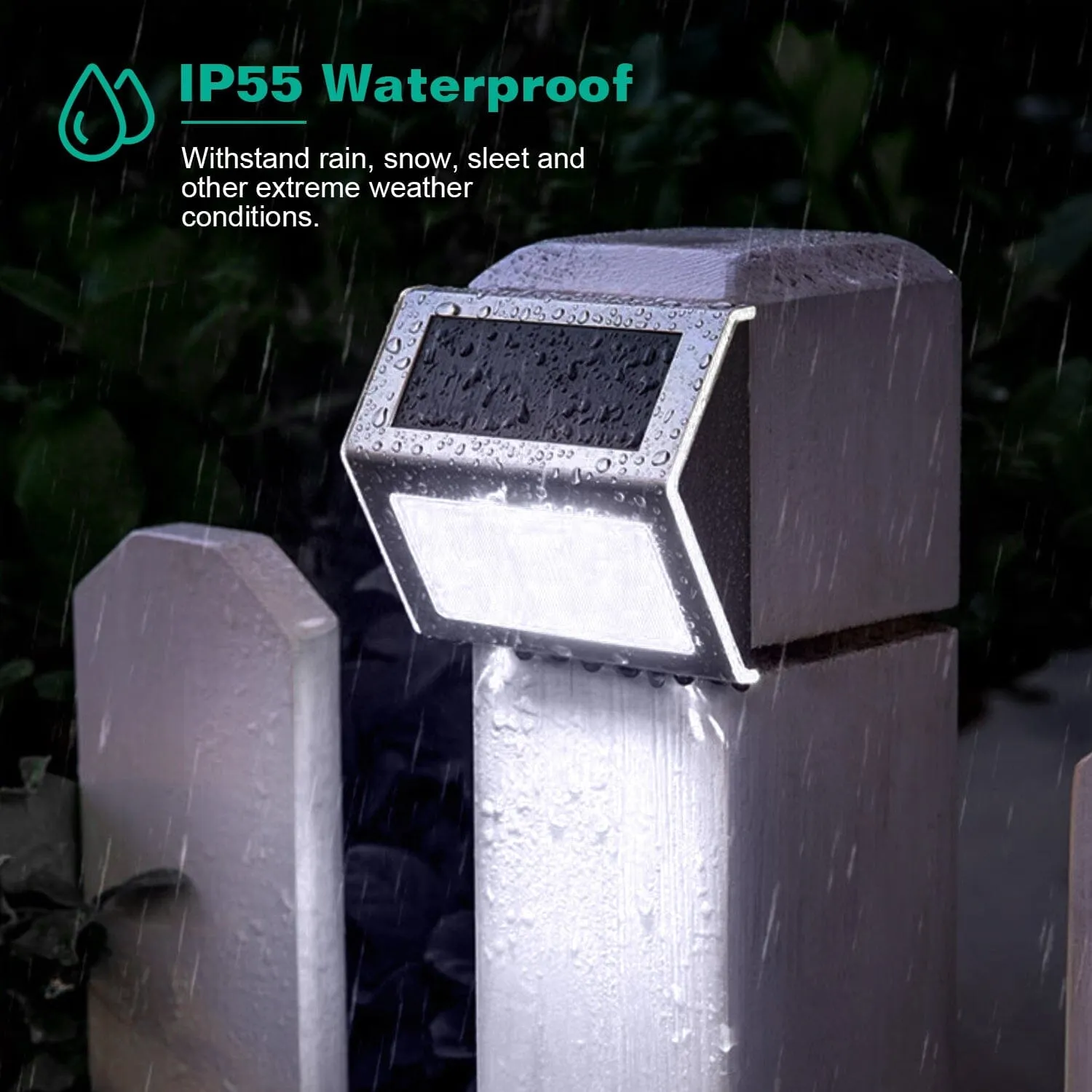 6-Pack: Solar Step Lights
