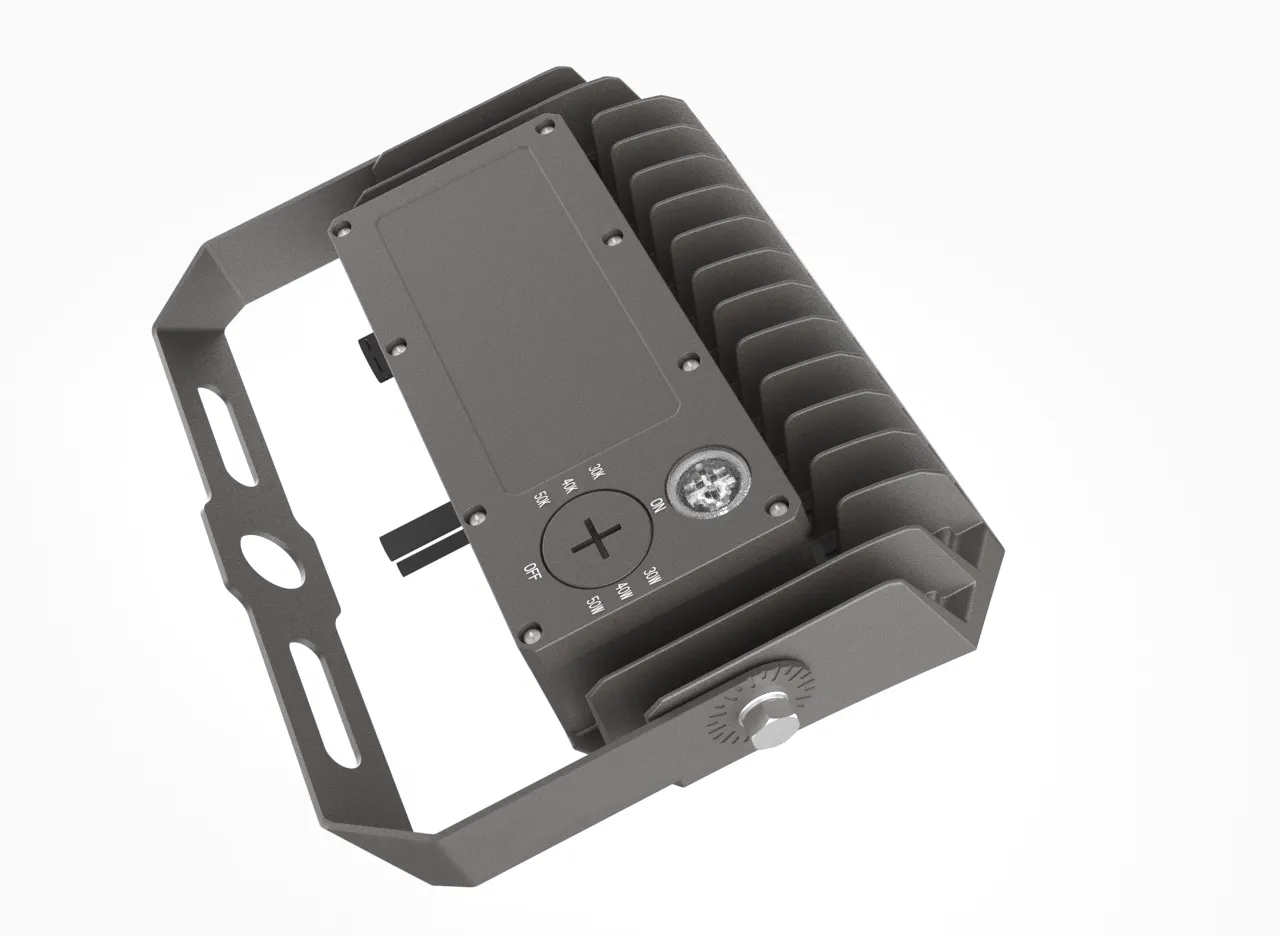 60W / 80W / 100W LED Power & Color Selectable Knuckle Mount Floodlight