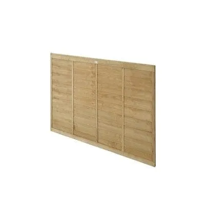 6ft x 3ft Pressure Treated Superlap Fence Panel