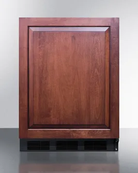 Accucold 24" Wide Built-In All-Refrigerator ADA Compliant with Integrated Door Frame - FF6BKBIIFADA