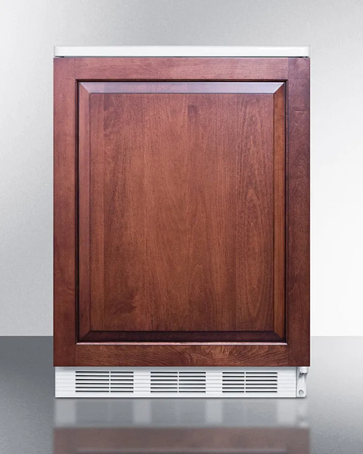 Accucold 24" Wide Built-In All-Refrigerator with Integrated Door Frame - FF6WBIIF