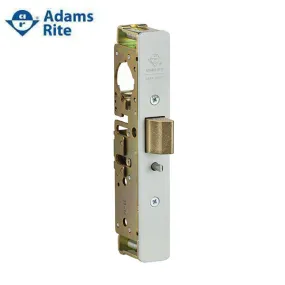 Adams Rite - 4920AN - Heavy Duty Deadlatch (ANSI Size) - 2 3/4" Backset - RH or LHR -  1" Mortised - Flat/Standard Jamb - Satin Aluminum  - Metal Door