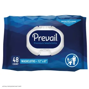 Adult Washcloths, Soft Pack, Aloe, Vitamin E, 12" x 8" Case of 12 Packs