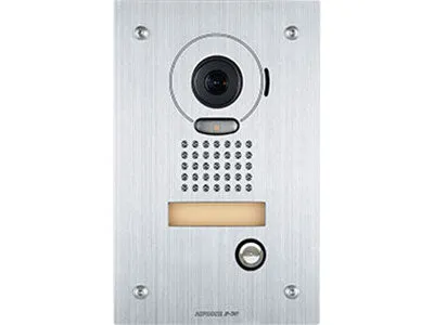 Aiphone JP-DVF Video Door Station, Vandal Resistant Flush Mount Stainless Steel