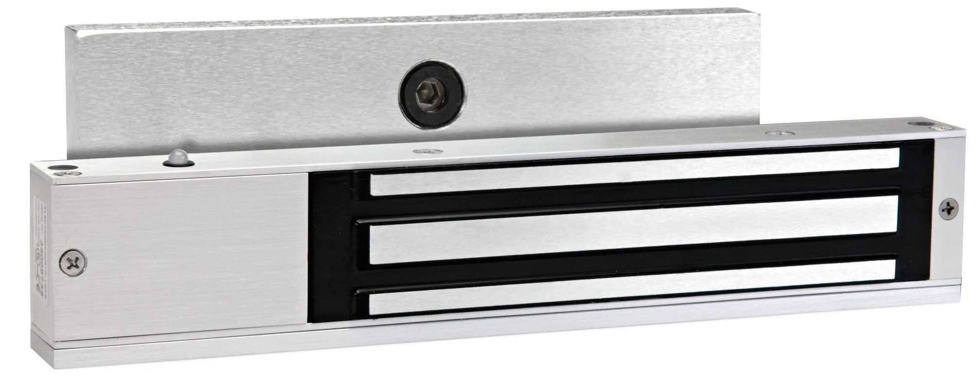 Alarm Lock PM600L   600 lbs Field Selectable 12 or 24V Electromagnetic Lock,  Remote Monitoring Sensor