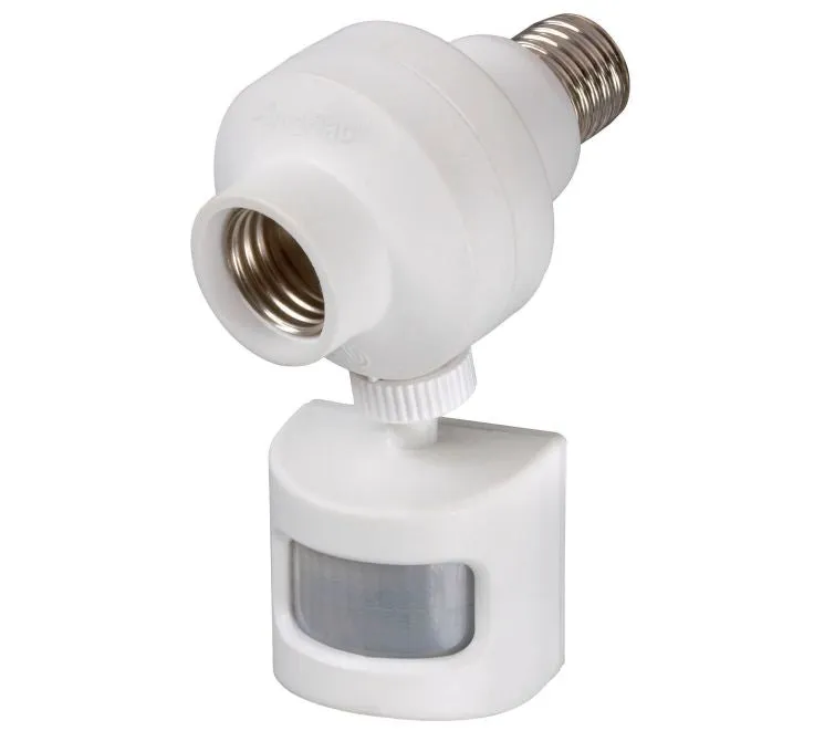 Amertac OMLC7BC Programmable Motion Activated Light Control, White