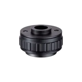 AmScope Low-profile 0.5X Magnification C-mount Camera Adapter for Microscopes with CX Photo-port