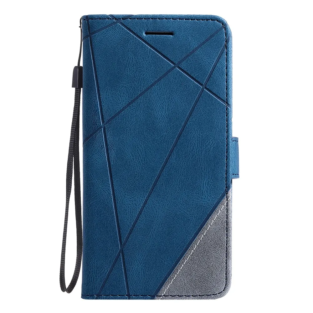 Anymob Huawei Case Dark Green Leather Flip Cover Wallet Phone Bag Shell Protection