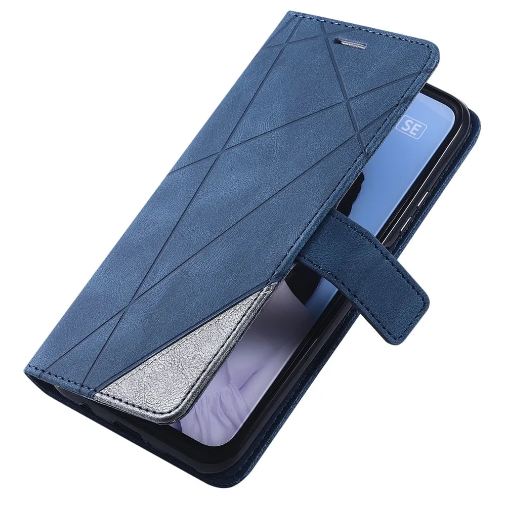 Anymob Huawei Case Dark Green Leather Flip Cover Wallet Phone Bag Shell Protection