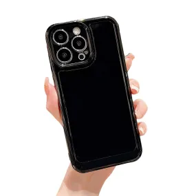 Anymob iPhone Case Black Soft Silicone Bracelet Electroplate Shockproof Strap Cover