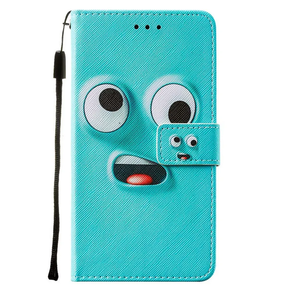 Anymob iPhone Expression Flip Leather Phone Cases Animal Painted Wallet Cover