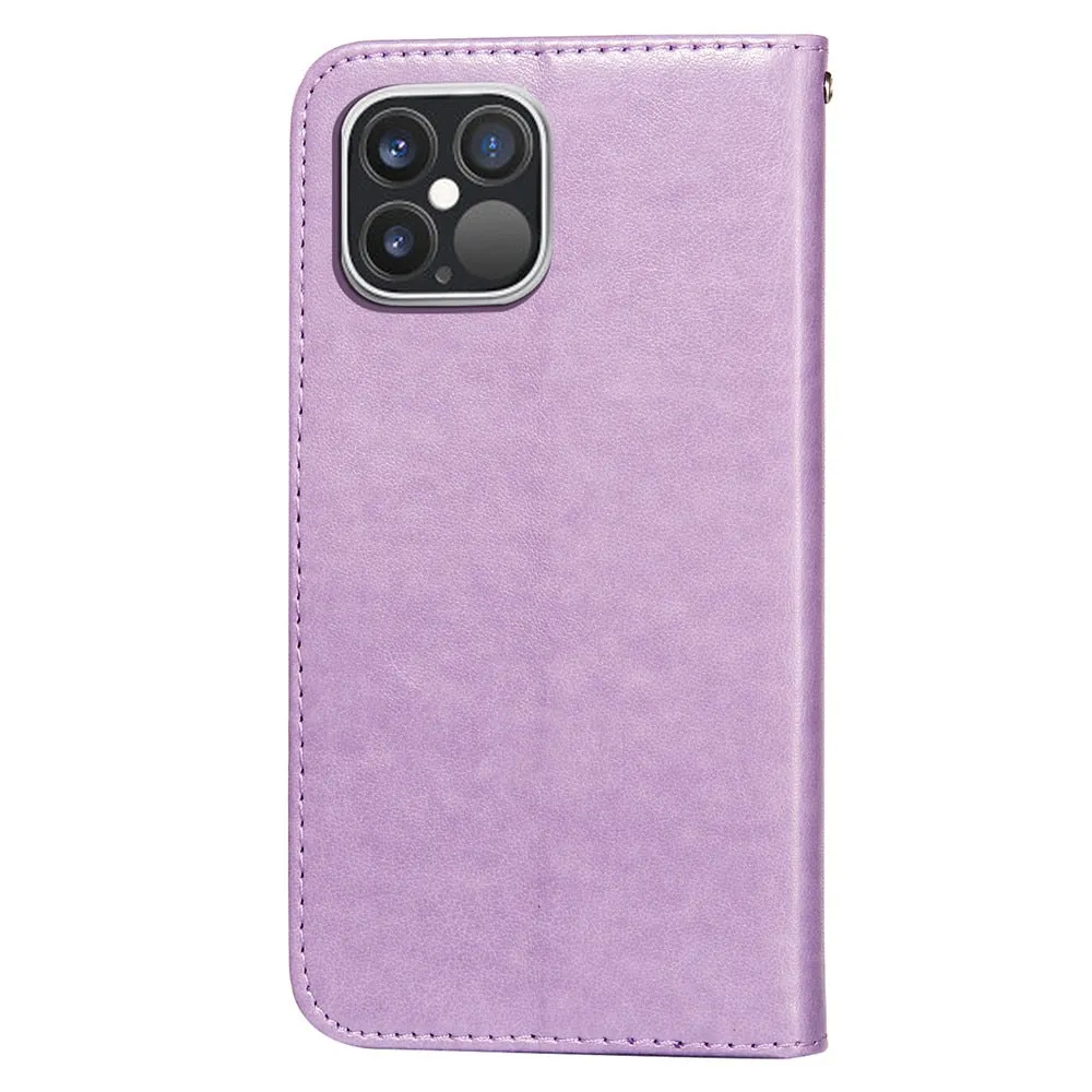 Anymob iPhone Green Flip Leather Phone Case Wallet Cover