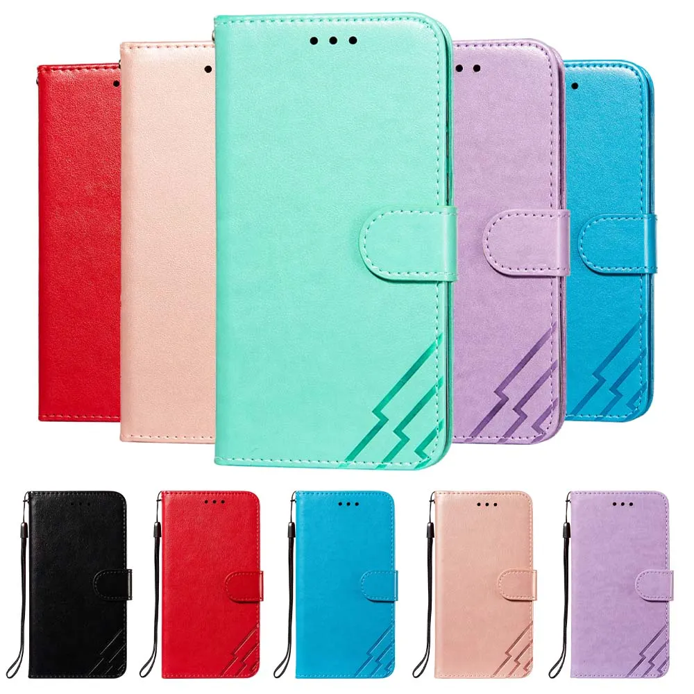 Anymob iPhone Green Flip Leather Phone Case Wallet Cover