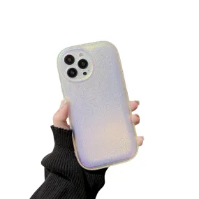 Anymob iPhone Moon Dust Gradient Aurora Case Soft Silicon Shockproof Phone Cover