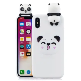Anymob iPhone Panda 3D Toys Case Soft Silicone Cartoon Cover