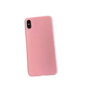 Anymob iPhone Pink Candy Color Silicone Phone Case Soft TPU Back Cases Cover