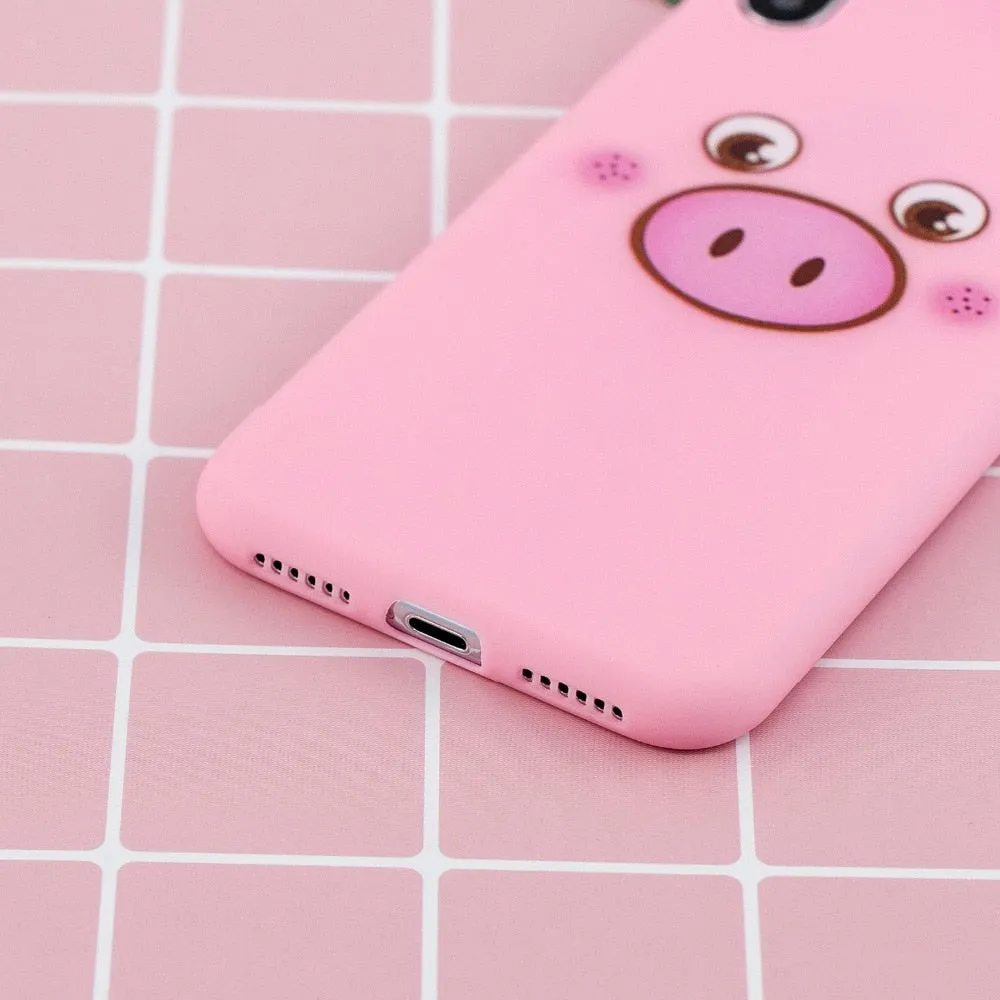 Anymob iPhone Polar Bear 3D Toys Case Soft Silicone Cartoon Cover