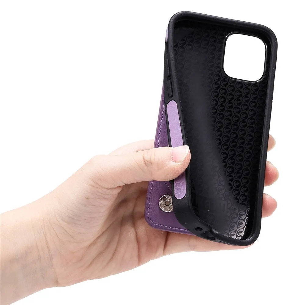 Anymob iPhone Red 3D Butterfly Flip Leather Case Mini Wallet Book Cover
