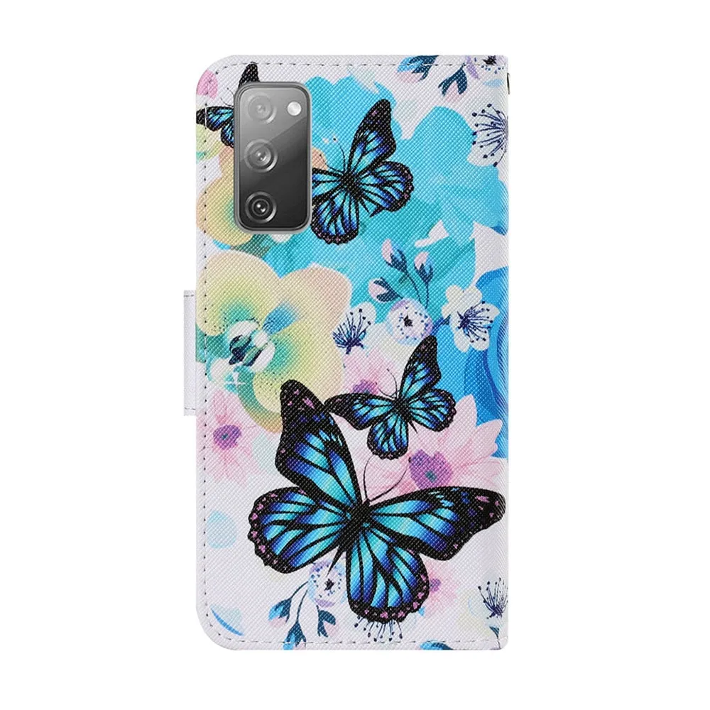 Anymob Samsung Bamboo Panda Painted Case Flip Wallet Leather Phone Cover