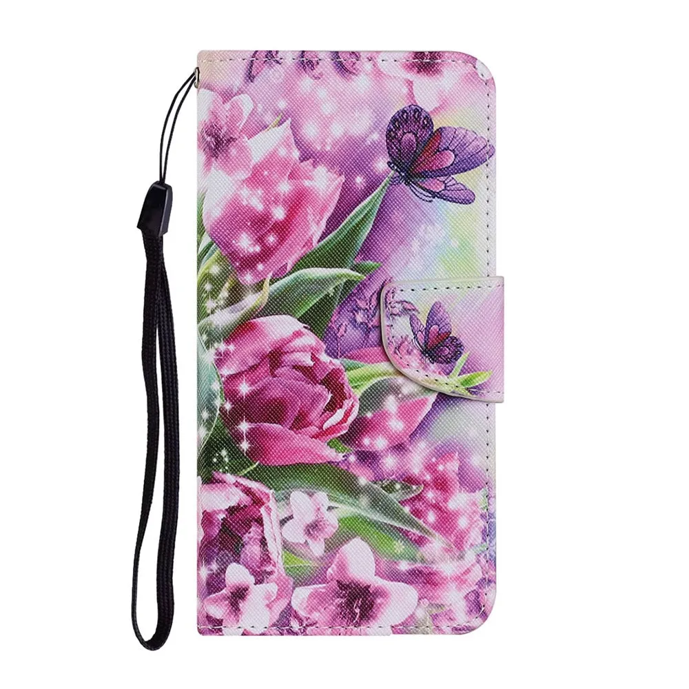 Anymob Samsung Bamboo Panda Painted Case Flip Wallet Leather Phone Cover