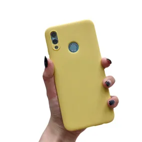 Anymob Samsung Yellow Candy Colored Jelly Silicone Mobile Phone Protective Case